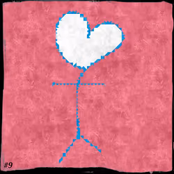 Stickheart #9