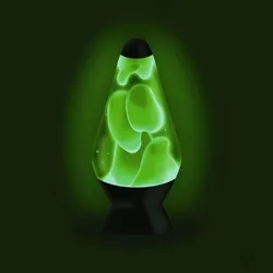 Color Changing Lava Lamp GIF