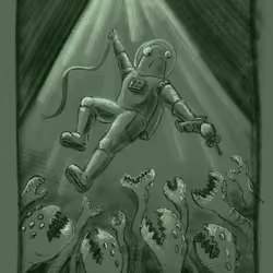 Fly Frog Tribute Drawing