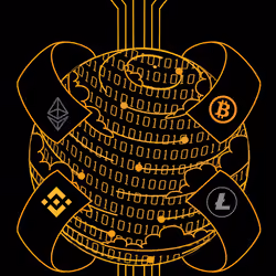 The World - Celebrating Binance - Gold Series of the New Moon Generation