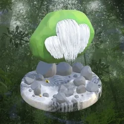 METAVERSE PLANT MEDICINE #0037: Lions Mane by FRACTALICIA