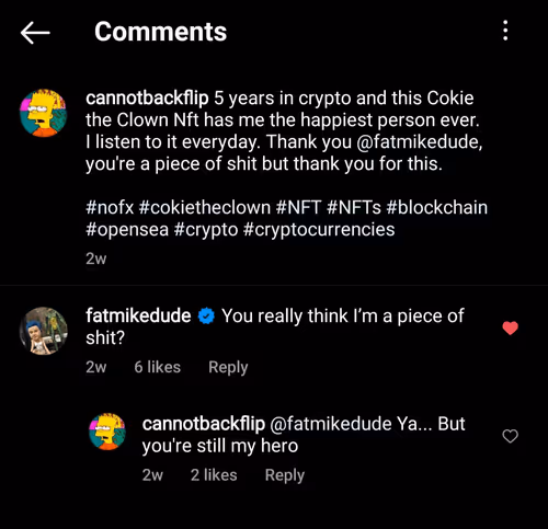 Fat Mike Reply
