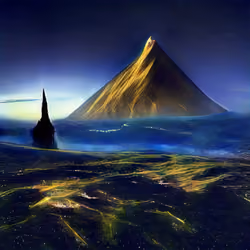 "Alien Landscape 4" #1