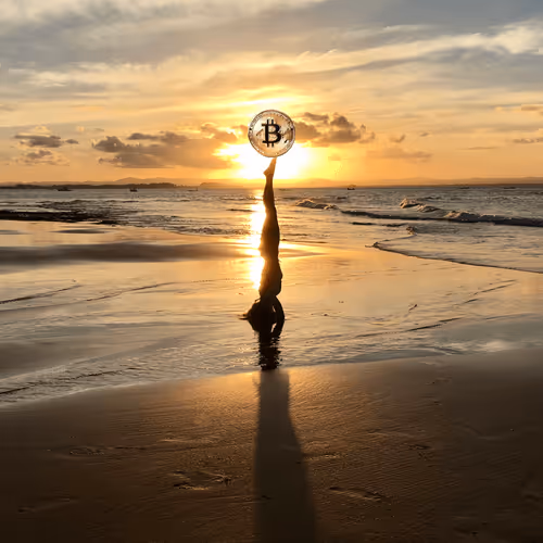 Bitcoin Sunset.