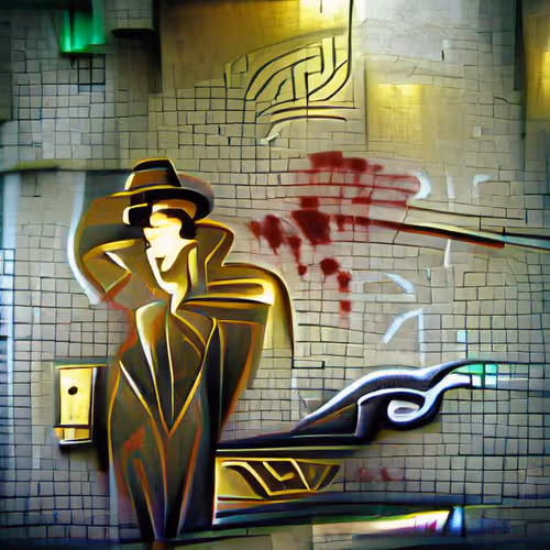 Ai Generated Art Deco Artworks Collection