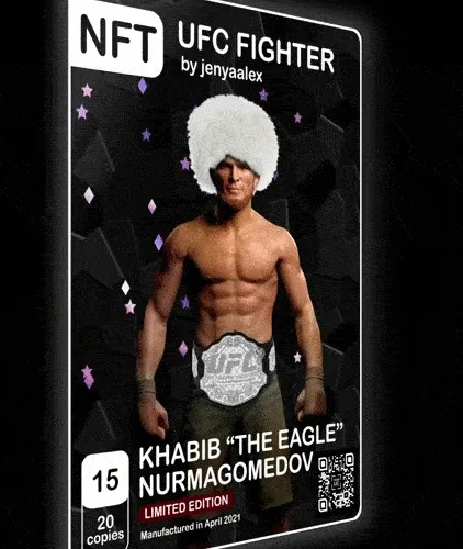 Khabib The Eagle Nurmagomedov Silver Edition