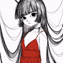Red girl I
