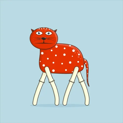 La La Cat_Amanita Cat_#20
