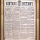 BINTANG BETAWI Batavia (Jakarta) - Friday Edition March11, 1904 - old