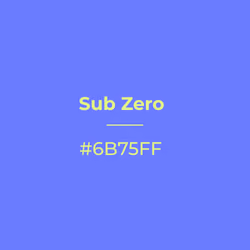 Sub Zero #6b75ff