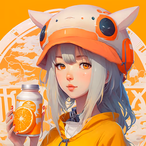 Tin Anime Girl