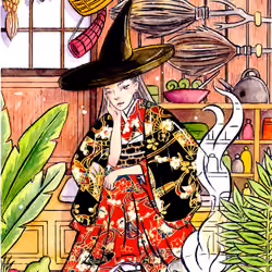 Witch & Fruits