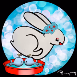 Running Rabbit by Poesy RR094
