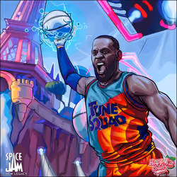LeBron TUNESQUAD