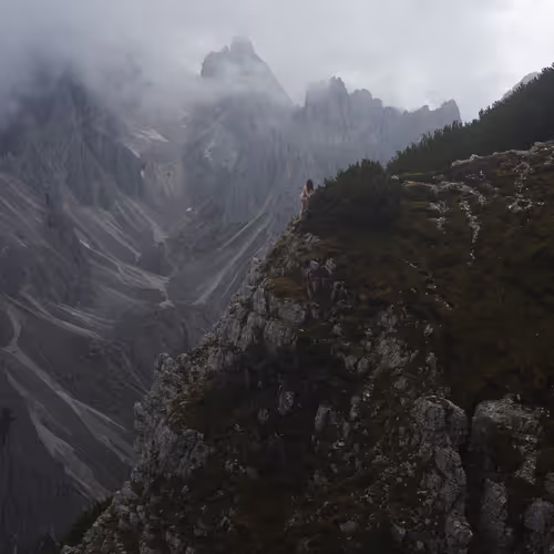 From the cliff