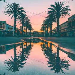 Moody Pastel Pier
