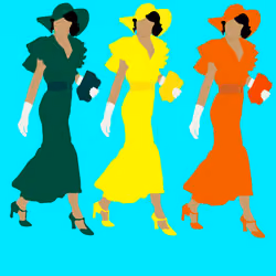 My 3 Ladies Vibrant Thing