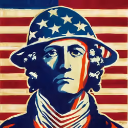 American flag art 2023 #8