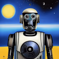 K-2SO Character Illustration - New Day