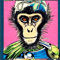 #00499 cozmic monkey