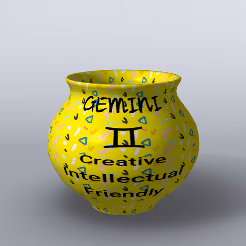 Zodiac Ceramics: Gemini