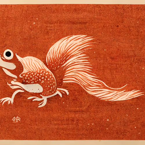 "frog + squirrel = squiggle?"