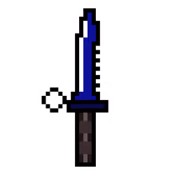 Pixel knife WATER