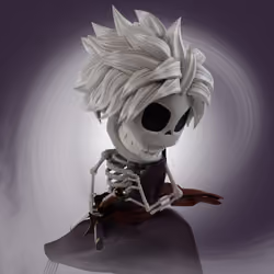 Skeleton Amulet Partners #58