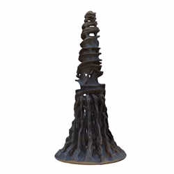 "Clay Volcano" Celadon Ceramic Arts in 3D