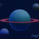 PLANETS IN BLUE LIGHT