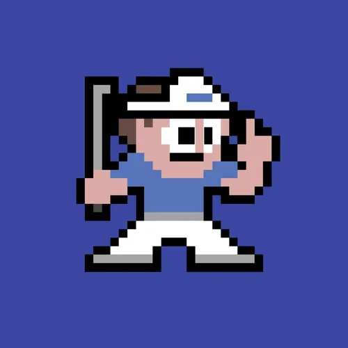 8bit Tee Time Golfer 136