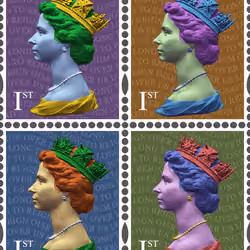 Royal Mail Stamp / Queen Elizabeth II