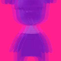 #222_Triple Purple on Magenta