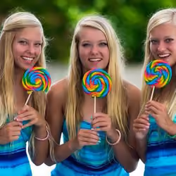 We represent the triplets lollipop guild