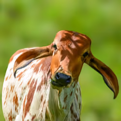 The model cow