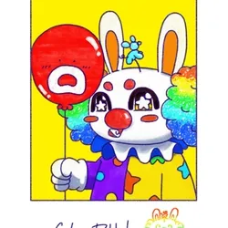 #12 Clown Rabbit