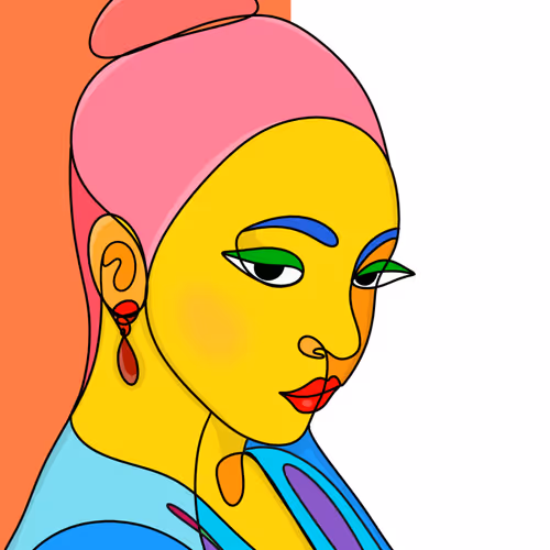 Neo Pop Cubist Women Everyday