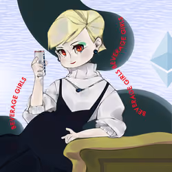 Georgian sparkling water girl!