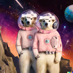 Space Polar Bears 11