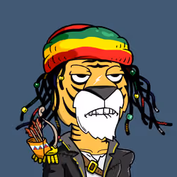 Grouchy Tiger Social Club #719