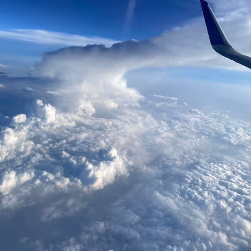 Clouds From a Plane in India 1