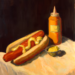 Hotdog and Mustard