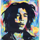 KING Bob Marley Acrylic on Canvas 36*29