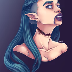 Possessed - Digital Portrait