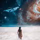 Galaxy beach