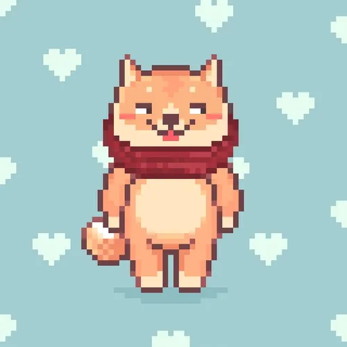Chonky Shiba - Kiba