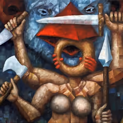 The Fell of the Mad Donut by Alex Lavrov Art - copy