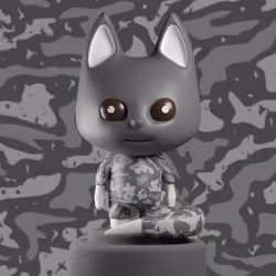 Gumiho Baby #033 Gumiho x Camo Gray 2