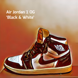 SneaksHeads #007 [Black & White (Panda) Air Jordan 1]