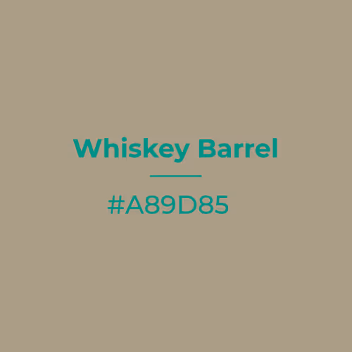 Whiskey Barrel #a89d85